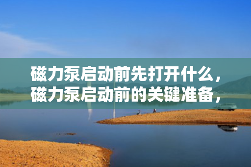 磁力泵启动前先打开什么，磁力泵启动前的关键准备，先打开什么？