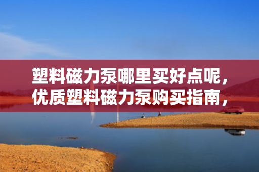 塑料磁力泵哪里买好点呢，优质塑料磁力泵购买指南，推荐信赖的购买渠道