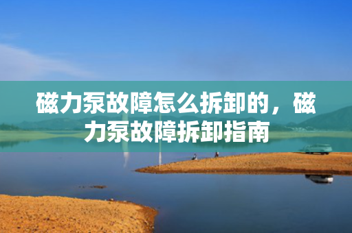 磁力泵故障怎么拆卸的，磁力泵故障拆卸指南