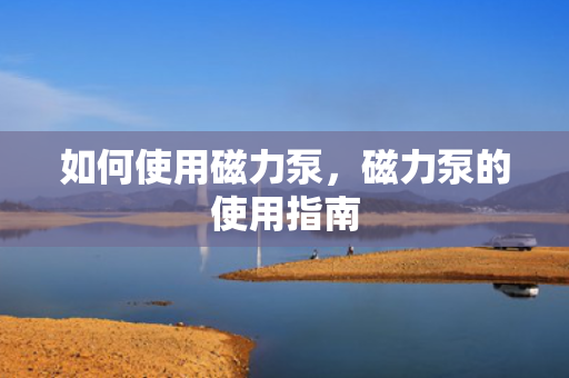 如何使用磁力泵，磁力泵的使用指南