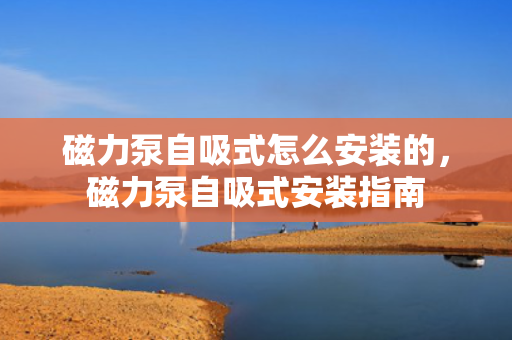 磁力泵自吸式怎么安装的，磁力泵自吸式安装指南