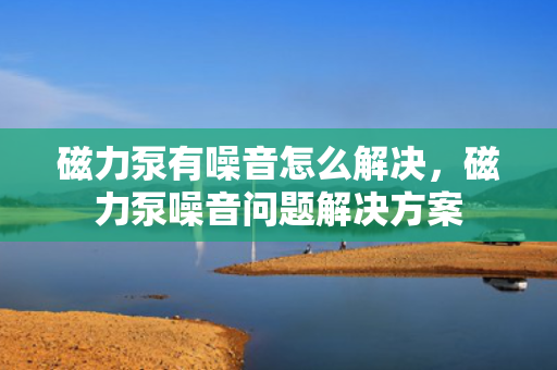 磁力泵有噪音怎么解决，磁力泵噪音问题解决方案