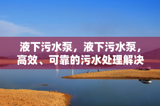 液下污水泵，液下污水泵，高效、可靠的污水处理解决方案