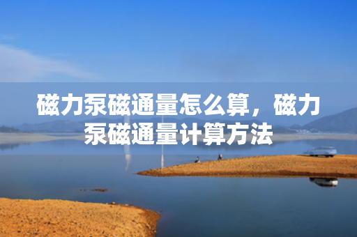 磁力泵磁通量怎么算，磁力泵磁通量计算方法