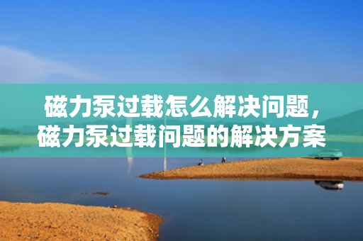 磁力泵过载怎么解决问题，磁力泵过载问题的解决方案