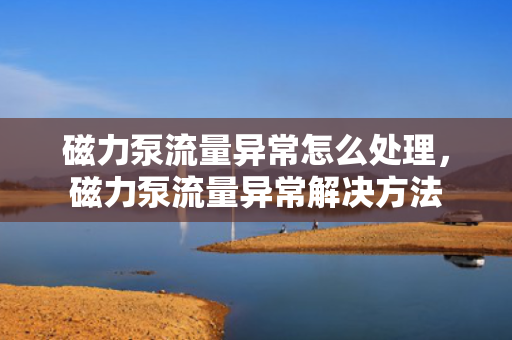 磁力泵流量异常怎么处理，磁力泵流量异常解决方法