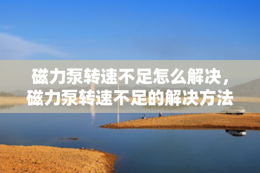 磁力泵转速不足怎么解决，磁力泵转速不足的解决方法