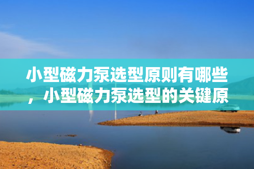 小型磁力泵选型原则有哪些，小型磁力泵选型的关键原则