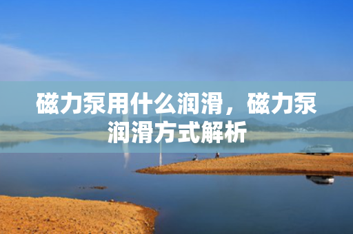 磁力泵用什么润滑，磁力泵润滑方式解析