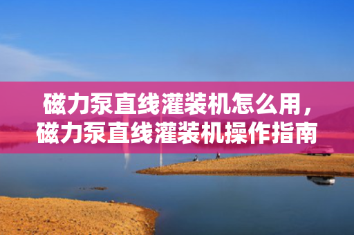 磁力泵直线灌装机怎么用，磁力泵直线灌装机操作指南