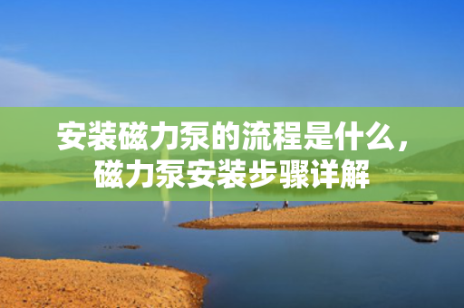 安装磁力泵的流程是什么，磁力泵安装步骤详解