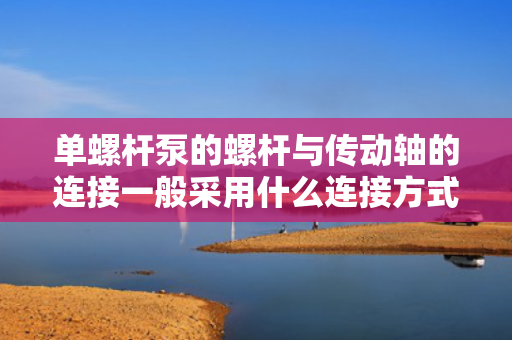 单螺杆泵的螺杆与传动轴的连接一般采用什么连接方式