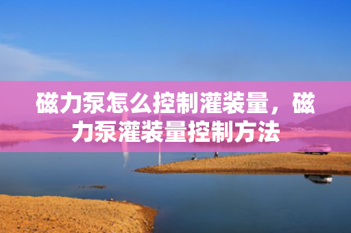 磁力泵怎么控制灌装量，磁力泵灌装量控制方法