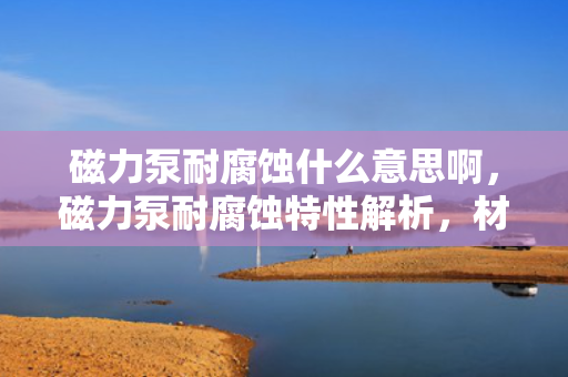 磁力泵耐腐蚀什么意思啊，磁力泵耐腐蚀特性解析，材料选择与化学稳定性