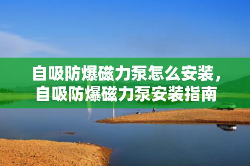自吸防爆磁力泵怎么安装，自吸防爆磁力泵安装指南