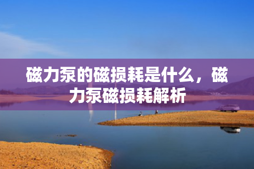 磁力泵的磁损耗是什么，磁力泵磁损耗解析