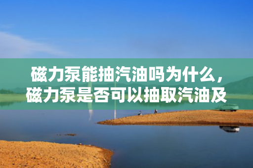 磁力泵能抽汽油吗为什么，磁力泵是否可以抽取汽油及其原因解析