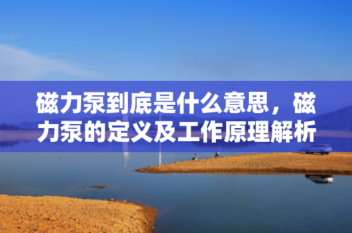 磁力泵到底是什么意思，磁力泵的定义及工作原理解析