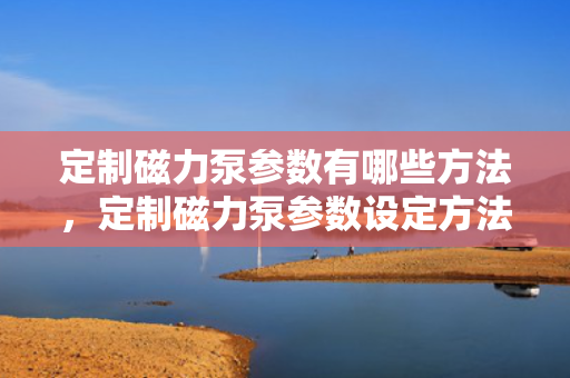 定制磁力泵参数有哪些方法，定制磁力泵参数设定方法详解