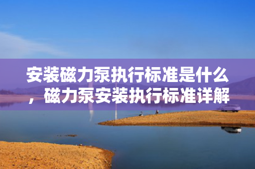 安装磁力泵执行标准是什么，磁力泵安装执行标准详解