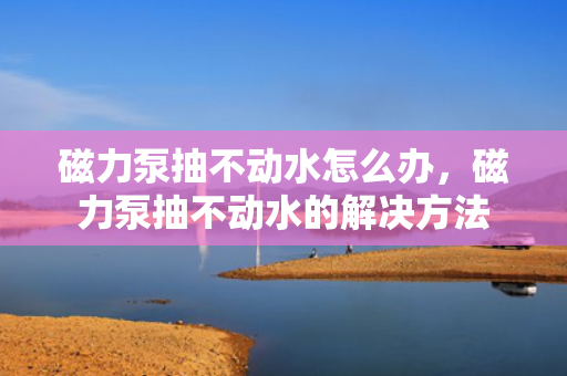 磁力泵抽不动水怎么办，磁力泵抽不动水的解决方法