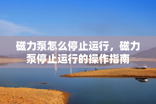 磁力泵怎么停止运行，磁力泵停止运行的操作指南