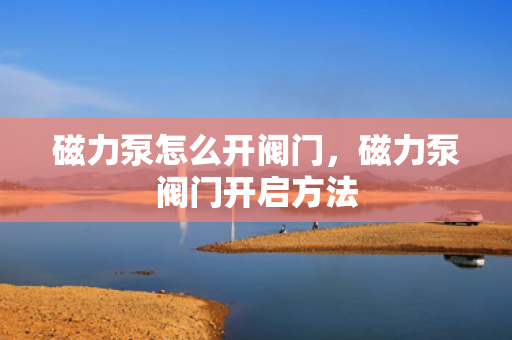 磁力泵怎么开阀门，磁力泵阀门开启方法