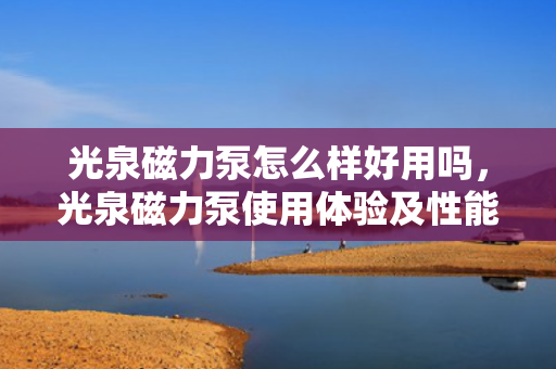 光泉磁力泵怎么样好用吗，光泉磁力泵使用体验及性能评测，是否值得购买？
