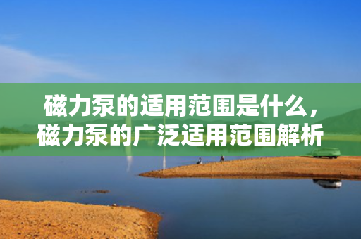 磁力泵的适用范围是什么，磁力泵的广泛适用范围解析