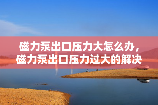 磁力泵出口压力大怎么办，磁力泵出口压力过大的解决方法