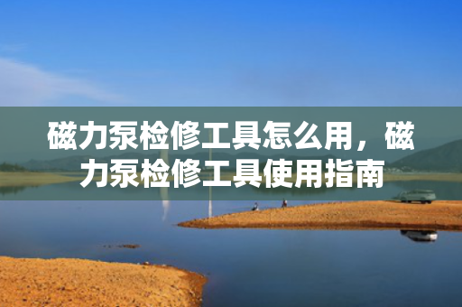 磁力泵检修工具怎么用，磁力泵检修工具使用指南