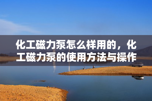 化工磁力泵怎么样用的，化工磁力泵的使用方法与操作指南