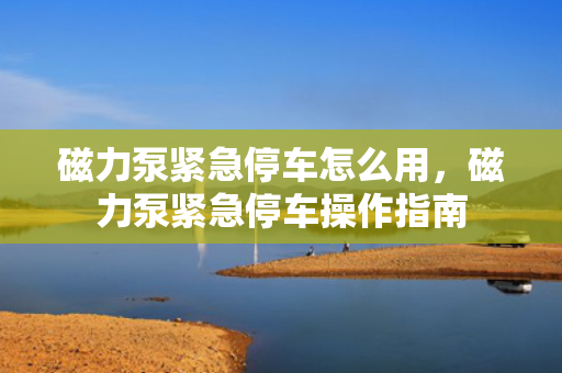 磁力泵紧急停车怎么用，磁力泵紧急停车操作指南