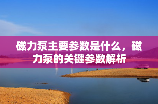 磁力泵主要参数是什么，磁力泵的关键参数解析