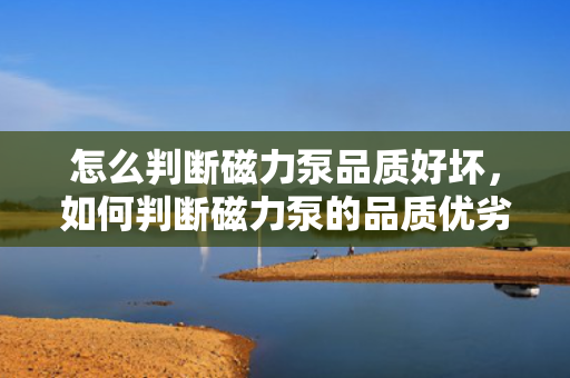 怎么判断磁力泵品质好坏，如何判断磁力泵的品质优劣？