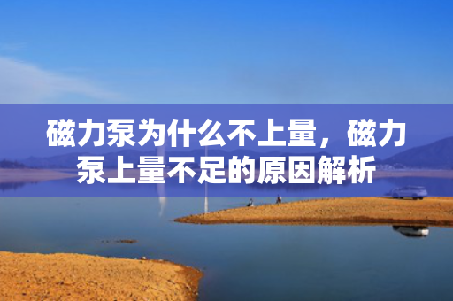 磁力泵为什么不上量，磁力泵上量不足的原因解析