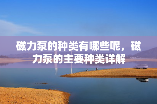 磁力泵的种类有哪些呢，磁力泵的主要种类详解