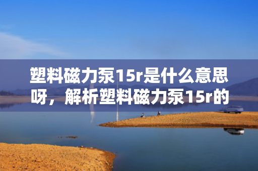 塑料磁力泵15r是什么意思呀，解析塑料磁力泵15r的含义与特点