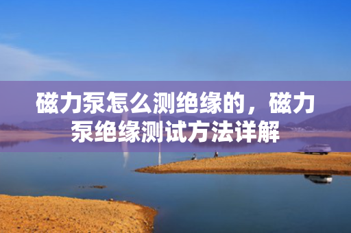 磁力泵怎么测绝缘的，磁力泵绝缘测试方法详解