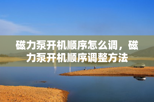 磁力泵开机顺序怎么调，磁力泵开机顺序调整方法