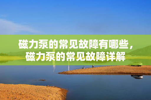 磁力泵的常见故障有哪些，磁力泵的常见故障详解