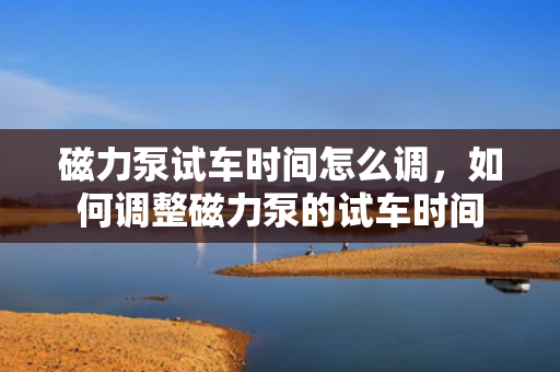 磁力泵试车时间怎么调，如何调整磁力泵的试车时间