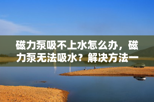 磁力泵吸不上水怎么办，磁力泵无法吸水？解决方法一览！