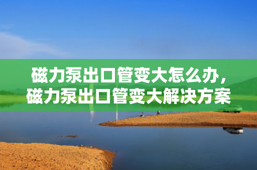 磁力泵出口管变大怎么办，磁力泵出口管变大解决方案