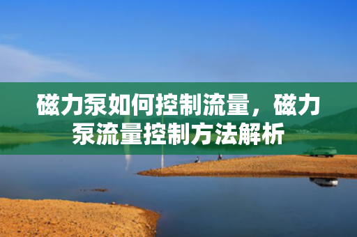磁力泵如何控制流量，磁力泵流量控制方法解析