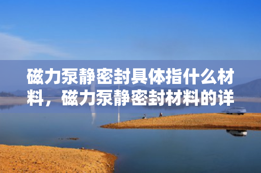 磁力泵静密封具体指什么材料，磁力泵静密封材料的详细解析