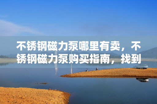 不锈钢磁力泵哪里有卖，不锈钢磁力泵购买指南，找到最可靠的购买渠道