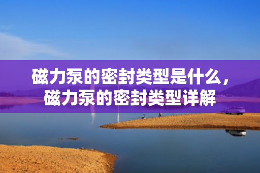 磁力泵的密封类型是什么，磁力泵的密封类型详解