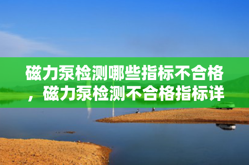 磁力泵检测哪些指标不合格，磁力泵检测不合格指标详解