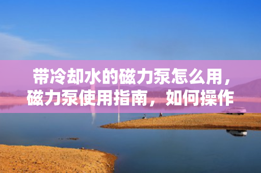 带冷却水的磁力泵怎么用，磁力泵使用指南，如何操作带冷却水的磁力泵？